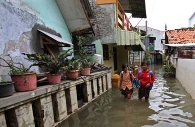 Banjir Rendam Rumah dan Persawahan di Banyumas