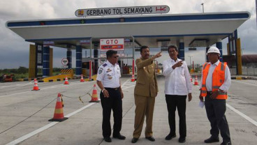 JALAN TOL: Tiga Ruas Trans-Sumatra Beroperasi