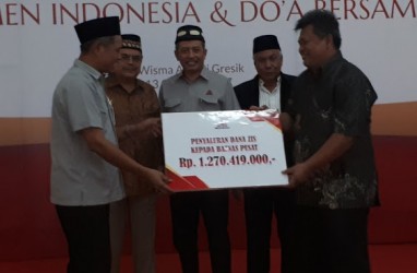 UPZ Semen Indonesia Salurkan Dana Zakat Rp1,27 miliar
