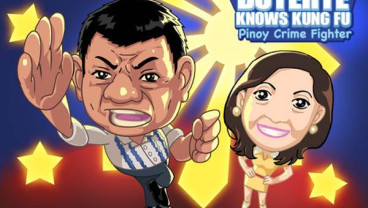 PERANGI NARKOBA: Karakter Mirip Duterte dan Kepala Polisi Filipina Hadir di App Store. Apple Diprotes
