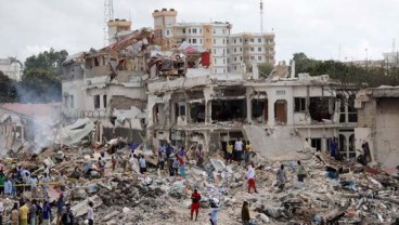 Korban Tewas Bom Mogadishu Capai Lebih Dari 300 Orang