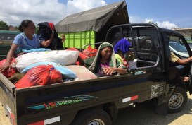Gunung Agung Awas : 42 BUMN Salurkan Bantuan bagi Pengungsi