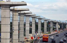 PROYEK LRT JABODEBEK  : Pemerintah Kaji Pembiayaan Campuran