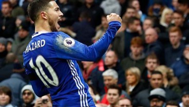 Hasil Liga Champions: Chelsea Ditahan AS Roma 3-3, Hazard Dua Gol