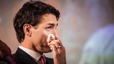 Saat Justin Trudeau Berlinang Air Mata