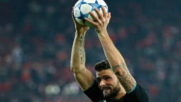 LIGA EUROPA: Giroud Bawa Arsenal Atasi Red Star, dan Hasil Lain