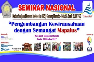 ISEI Manado dan Bank Sulutgo Gelar Seminar Pengembangan Kewirausahaan