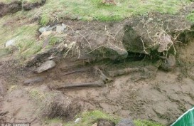 Jenazah Berusia 1.000 Tahun Ditemukan Akibat Badai Ophelia