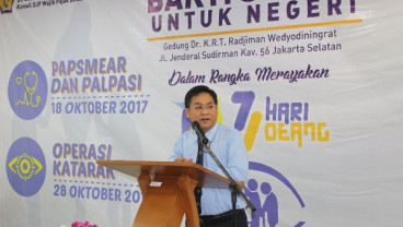 Sambut Hari Oeang Ke-71, Ditjen Pajak Gelar Cek Papsmear & Operasi Katarak Gratis