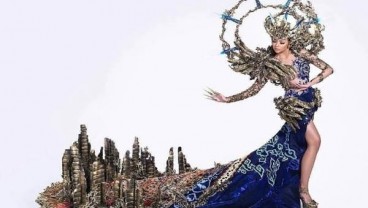 'Ibu Pertiwi' Kostum Terbaik di Miss Grand International 2017