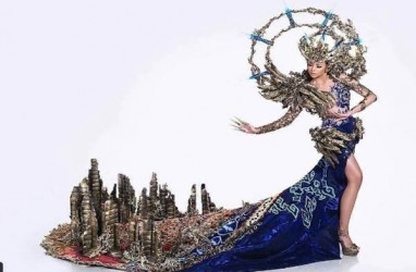 'Ibu Pertiwi' Kostum Terbaik di Miss Grand International 2017