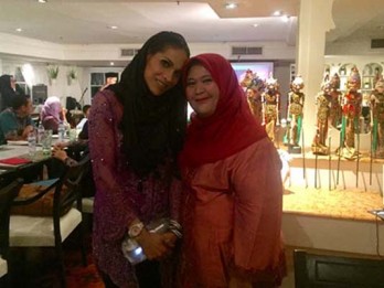 Putri Muhammad Ali Silaturahmi ke Pesantren Modern Sahid