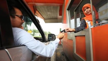 ELEKTRONIFIKASI JALAN TOL: Penetrasi Transaksi Tol Tangerang-Merak Sudah 99,85%