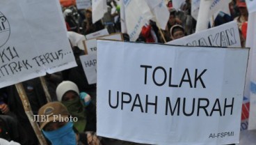 Pemprov Jateng Menetapkan UMP Rp1,4 Juta