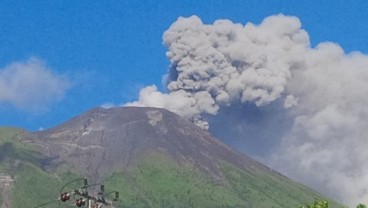 Warga Ternate Dihantui Banjir Lahar   