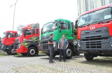 TRUK BERAT: Andalkan Quester, UD Trucks Incar 23% Pasar Indonesia