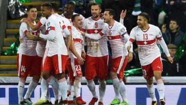 Hasil Pra-Piala Dunia 2018: Penalti Kontroversial Menangkan Swiss