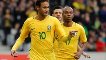 Hasil Uji Coba Piala Dunia: Brasil Sikat Jepang, Korsel Libas Kolombia