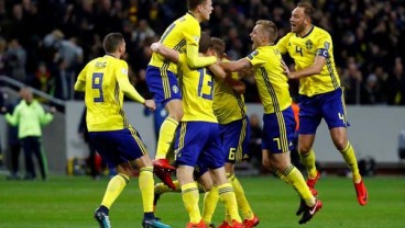 Hasil Pra-Piala Dunia 2018: Italia Terguling di Swedia