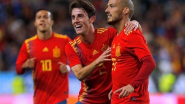 Tanpa Ampun, Spanyol Bantai Kosta Rika 5-0