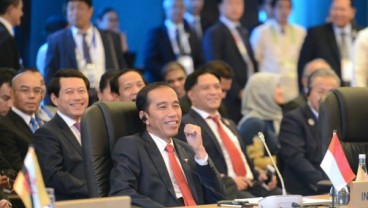 Bahas Konflik di Rakhine State, Presiden Jokowi Bertemu Sekjen PBB di Manila