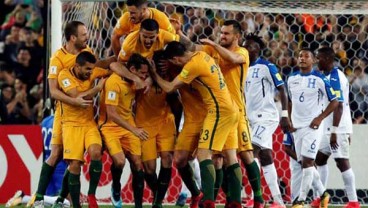 Dua Penalti Loloskan Australia ke Piala Dunia 2018