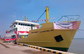 KAPAL TOL LAUT  : DKB Luncurkan KMP Sabuk Nusantara 88