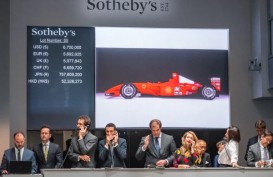 Ferrari Michael Schumacher Terjual Rp101,3 Miliar dalam Lelang