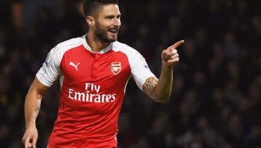 Lawan Tottenham, Arsenal Tidak Diperkuat Giroud