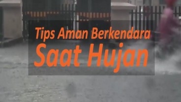 Tips Aman Berkendara Saat Hujan