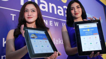 AGEN PERJALANAN DARING : Tiket.com Genjot Aplikasi