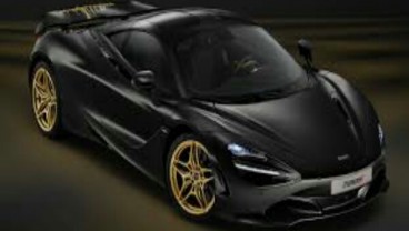 Mengintip Super McLaren 720S Custom Berkilau Emas