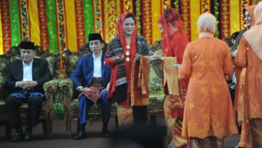 Nasihati Bobby-Kahiyang, Jokowi Lancar Berbahasa Mandailing