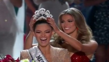 Demi Leigh Nel Peters dari Afrika Selatan Pemenang Miss Universe 2017