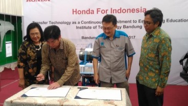 Honda Sumbangkan Mesin Peraga untuk Pendidikan di ITB