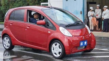  Uji Coba Mobil Listrik Mitsubishi Akhir Desember