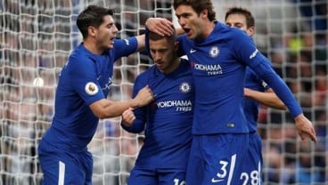 Hasil Liga Inggris: 2 Gol Hazard Bawa Chelsea Bekuk Newcastle 3-1