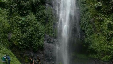 Sempat Ditutup, Curug Cibeureum Kini Dibuka Lagi