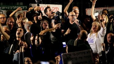 20.000 Orang Israel Demo Netanyahu yang Diduga Korupsi