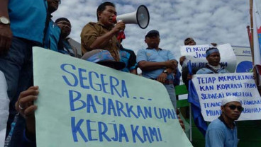 Upah Belum Dibayar Pengusaha 10 Bulan, Buruh Menuntut