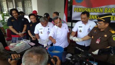 BNN Provinsi Jateng Musnahkan 750 gram Sabu