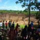 Danau Dadakan di Gunungkidul Jadi Tontonan