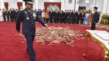 Panglima TNI Marsekal Hadi Jangan Berpolitik