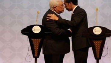 Jokowi Telepon Presiden Palestina Mahmoud Abbas