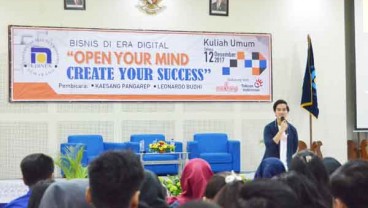 Kaesang Ajak Mahasiswa Memajukan UMKM lewat Start Up