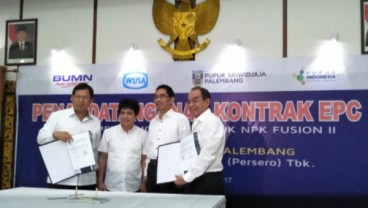 PABRIK BARU  : Pupuk Indonesia Genjot Produksi NPK