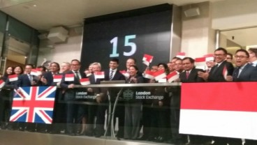 LAPORAN DARI LONDON: Menteri Rini Soemarno Buka Perdagangan Saham London Stock Exchange