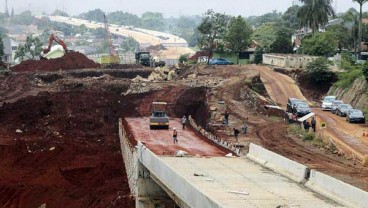 JALAN TOL JABODETABEK : Target Operasional Mundur Tahun Depan