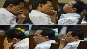 Setya Novanto Menguap Disidang, Deisti Astriani Tertawa Terbahak 