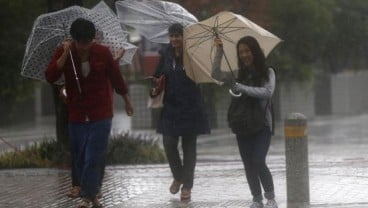 Prakiraan Cuaca: Hujan Intensitas Sedang Guyur Kota Bandung dan Sekitarnya